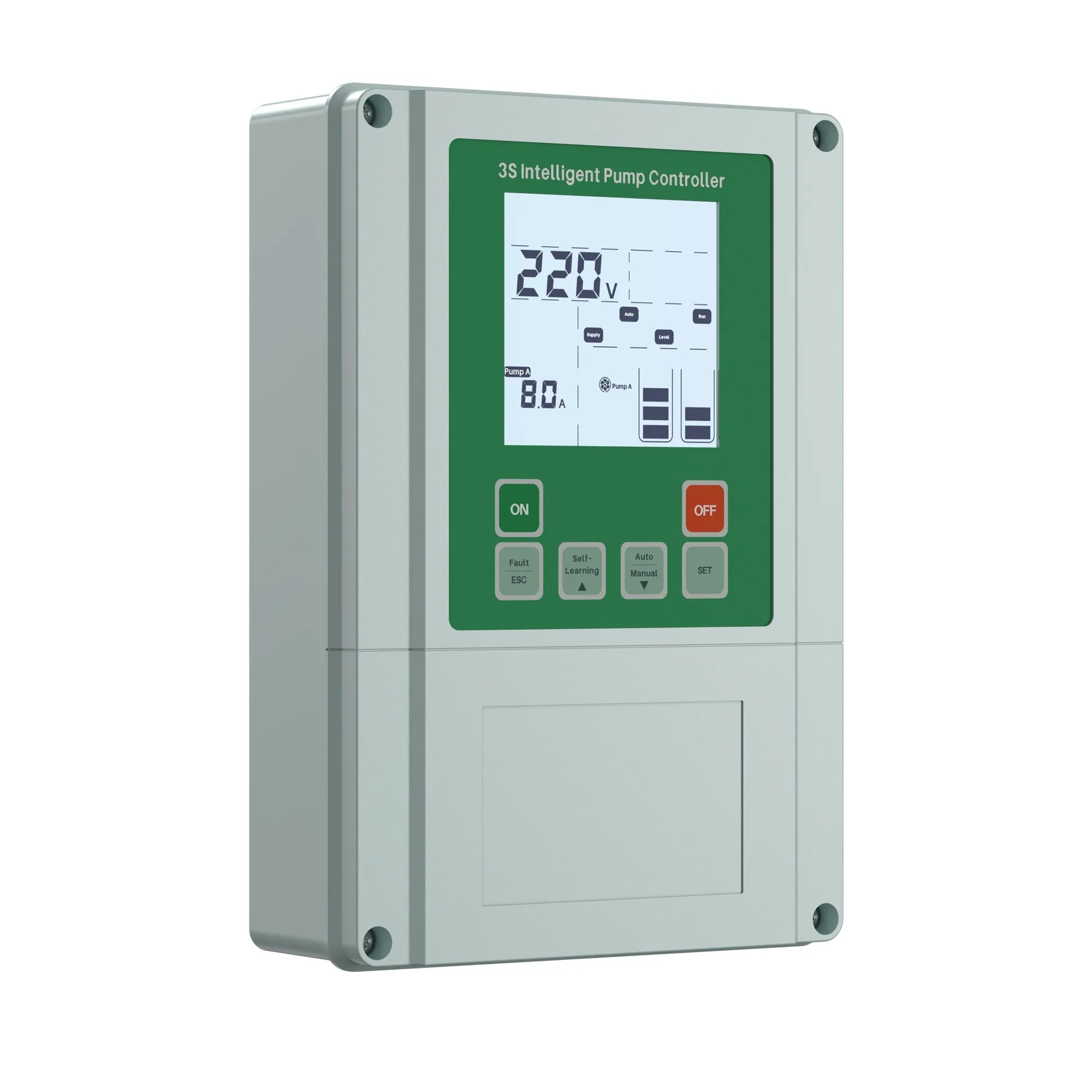 Single Phase Pump Starter,Deep Well Pump Controller,Home Booster Pump System,Smart Water Pump Unit