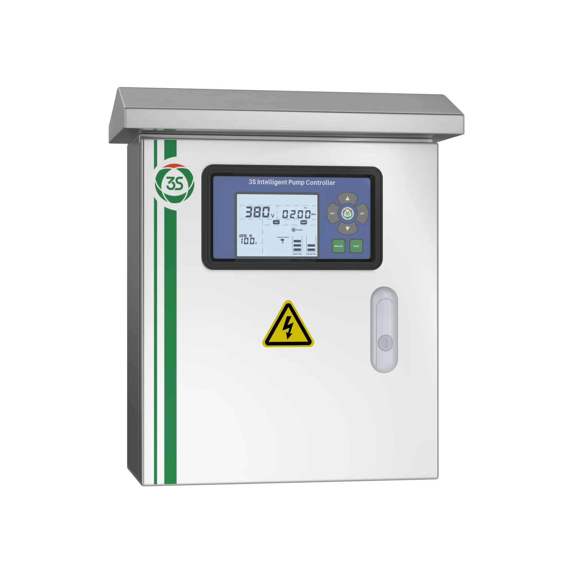 IP55 Pump Control Panel,Corrosion Resistant Pump Starter,Salt Spray Proof Control Box,Coastal Water Pump Controller