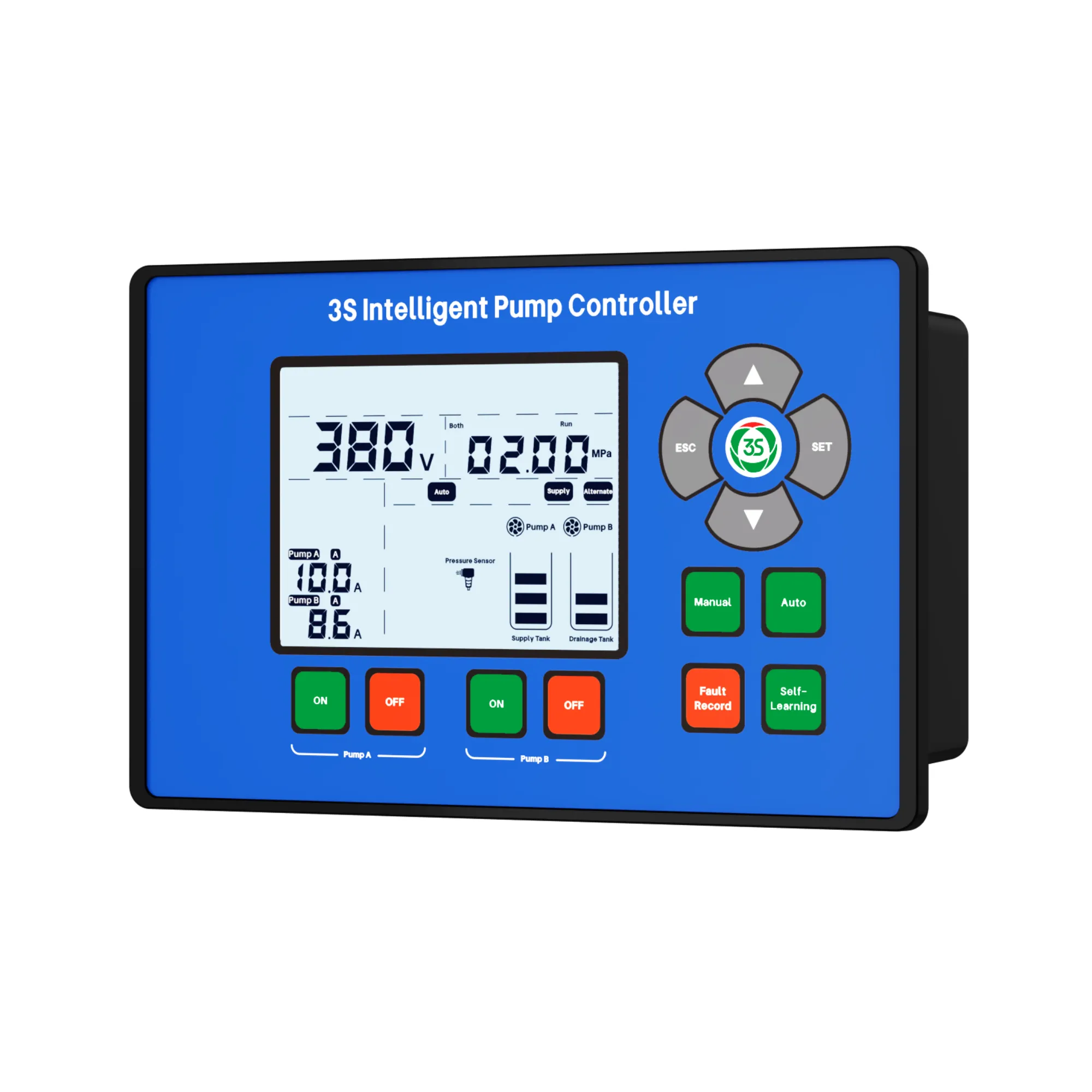 Fire Pump Controller,Pump Set Control Panel,Intelligent OEM Duplex Controller