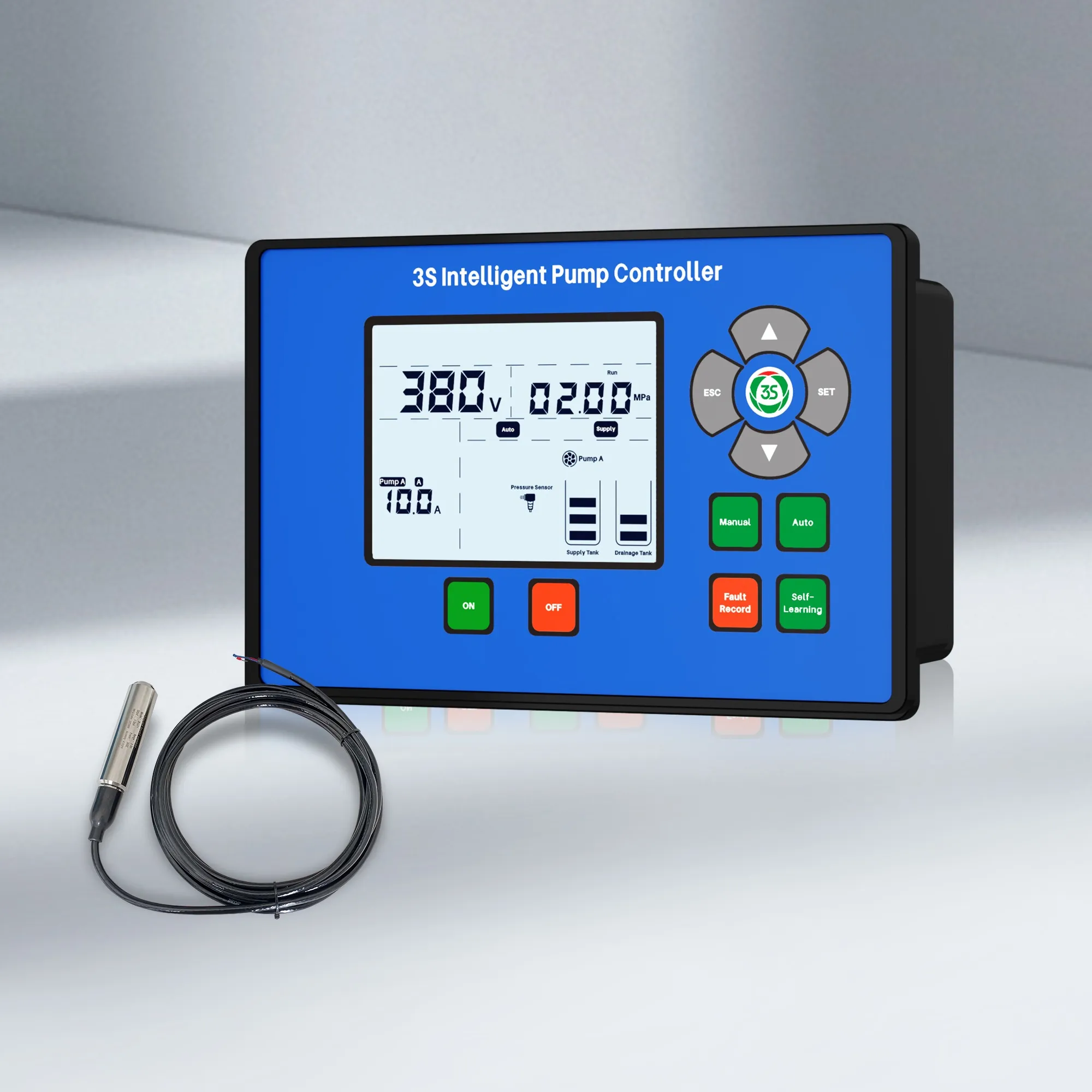 Submersible Pump Control Board,Sewage Pump Controller PCB,3 Phase Submersible Pump Starter,Industrial Water Pump Control Module