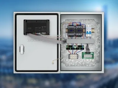 Iron Enclosure Pump Starter,Float Switch Control Box,Low Maintenance Pump Control,Agricultural Irrigation Control Panel