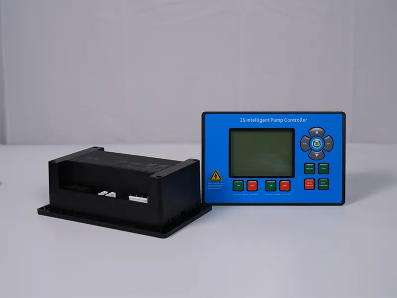 start delay for automatic pump control,stop delay for pump control,pump start stop delay settings