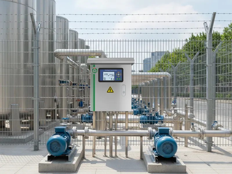Boîte de pompe de qualité industrielle, Contrôleur de pompe dédié, IP55/IP65 PumpBox