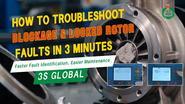 pump blockage fault,locked rotor fault,motor stall protection,pump controller troubleshooting