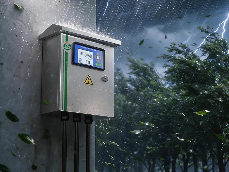 Outdoor pump controller,EMC protection,surge protection,lightning protection,smart pump control