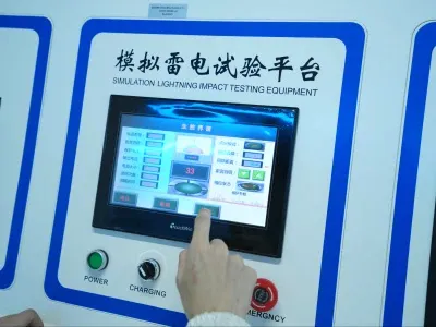 8/20μs, 5kA Simulated Lightning Strike Test